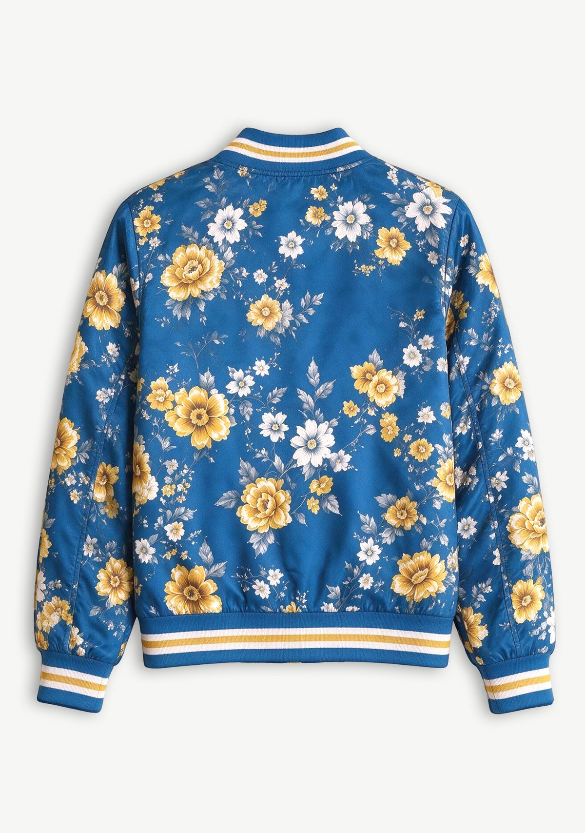 Women Los Angeles Chargers Floral Print Zip Up Jacket Custom Name For Fan