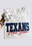 Women's Houston Texans Embroidered Crewneck Sweatshirt