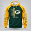 Green Bay Packers | Premium NFL Football Stitch Hoodie
