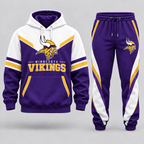 Minnesota Vikings | Premium NFL Gridiron Motion Hoodie & Jogger Set