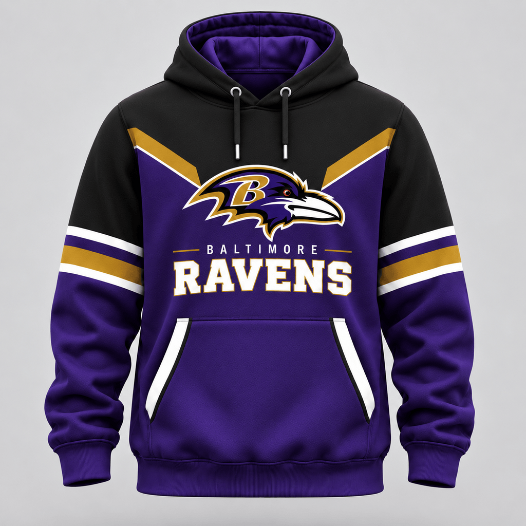 Baltimore Ravens | Premium NFL Gridiron Motion Hoodie & Jogger Set