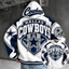 Dallas Cowboys Retro Varsity Color Block Back Print Pullover Hoodie