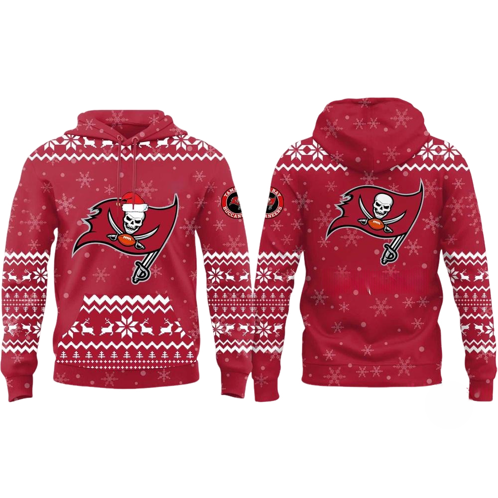Tampa Bay Buccaneers Christmas Ugly Sweater Pattern Hoodie