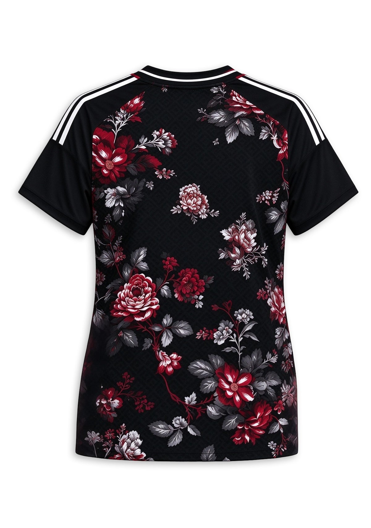 Women's Atlanta Falcons Floral V-Neck T Shirt