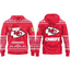 Kansas City Chiefs Christmas Ugly Sweater Pattern Hoodie
