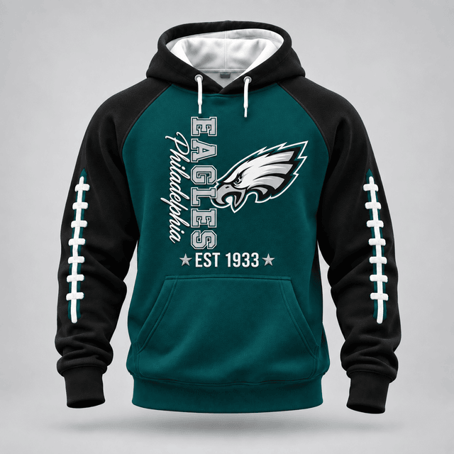 Philadelphia Eagles | Premium NFL Football Stitch Hoodie
