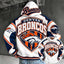 Denver Broncos Retro Varsity Color Block Back Print Pullover Hoodie