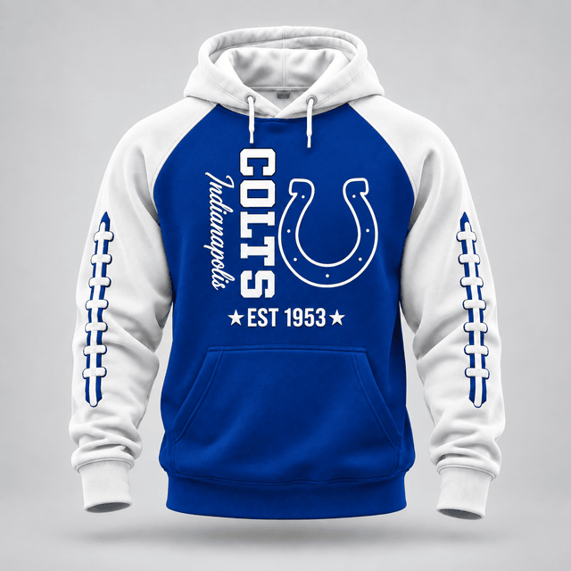 Indianapolis Colts | Premium NFL Football Stitch Hoodie Main image