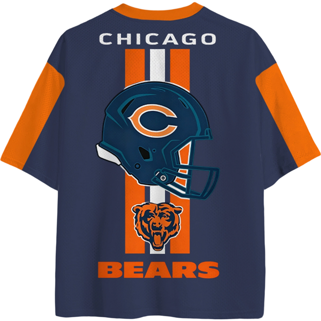 Chicago Bears Football Helmet Jersey Shirts