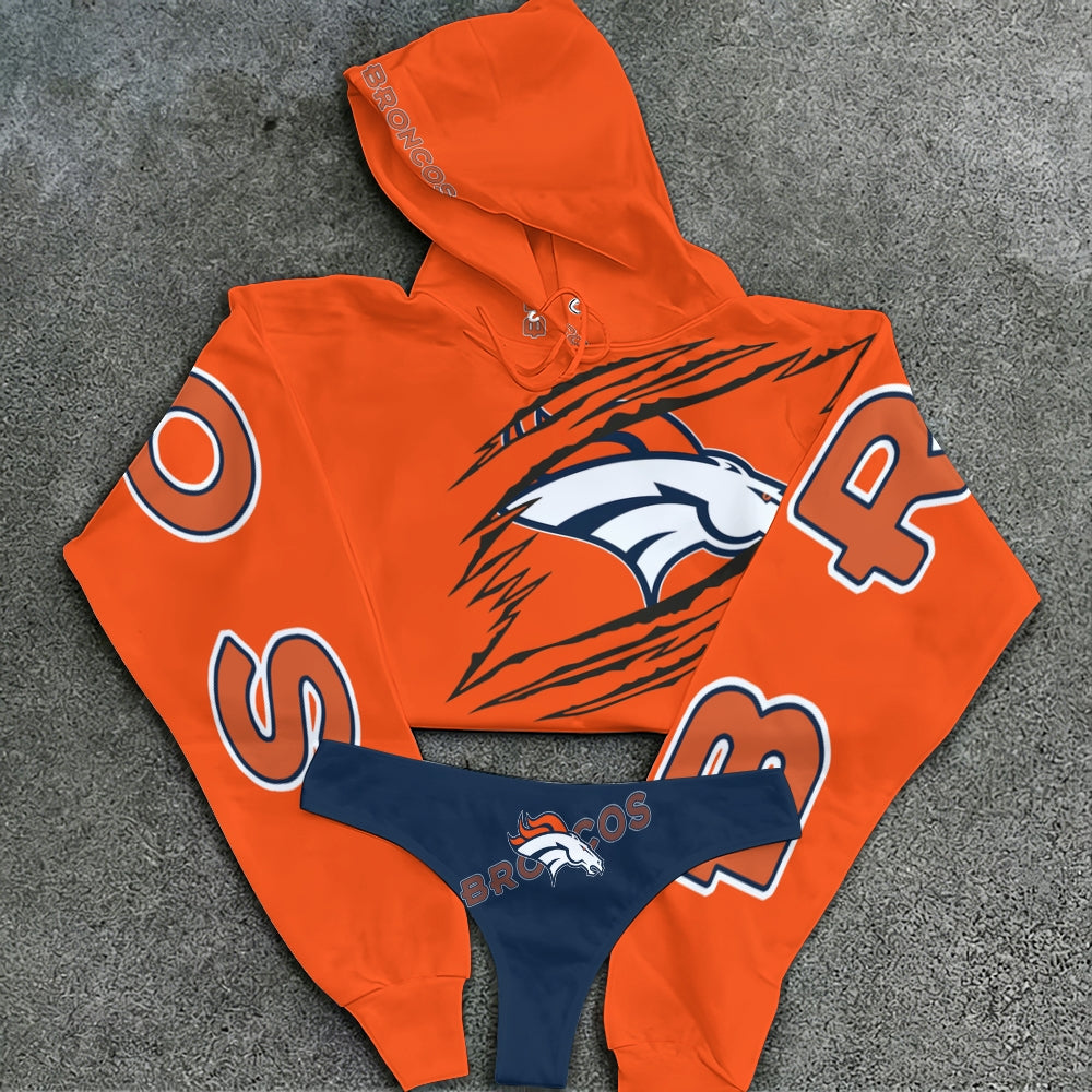 Denver Broncos Women's Hoodie Set