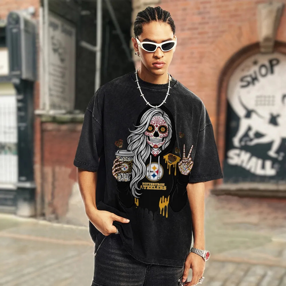 Unisex ¡°Pittsburgh Steelers¡± Vintage Washed Tee
