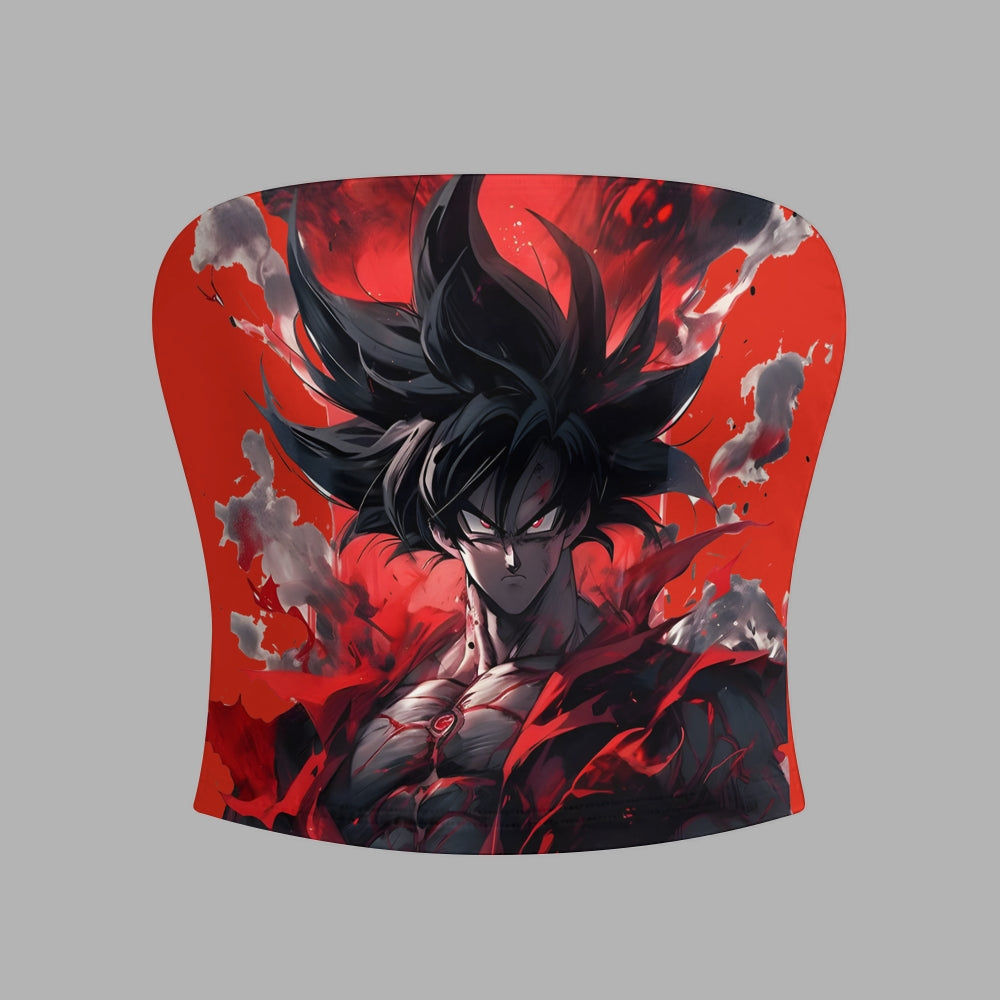 DRAGON BALL Tight Casual Camisole Tops & Elasticated Trousers Two-Piece Set