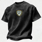 Green Bay Packers Printed Unisex 100% Pure Cotton Washed T-Shirt