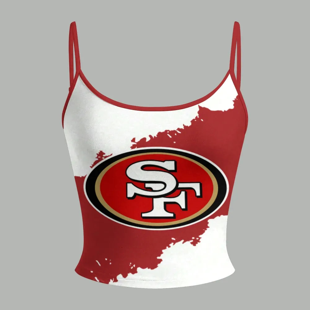 San Francisco 49ers Top & Elasticated Trousers Two-Piece Set | NFL Secondary image