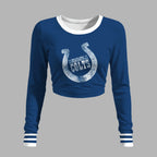 "Indianapolis Colts" Long-sleeved double-layer stretch pants set