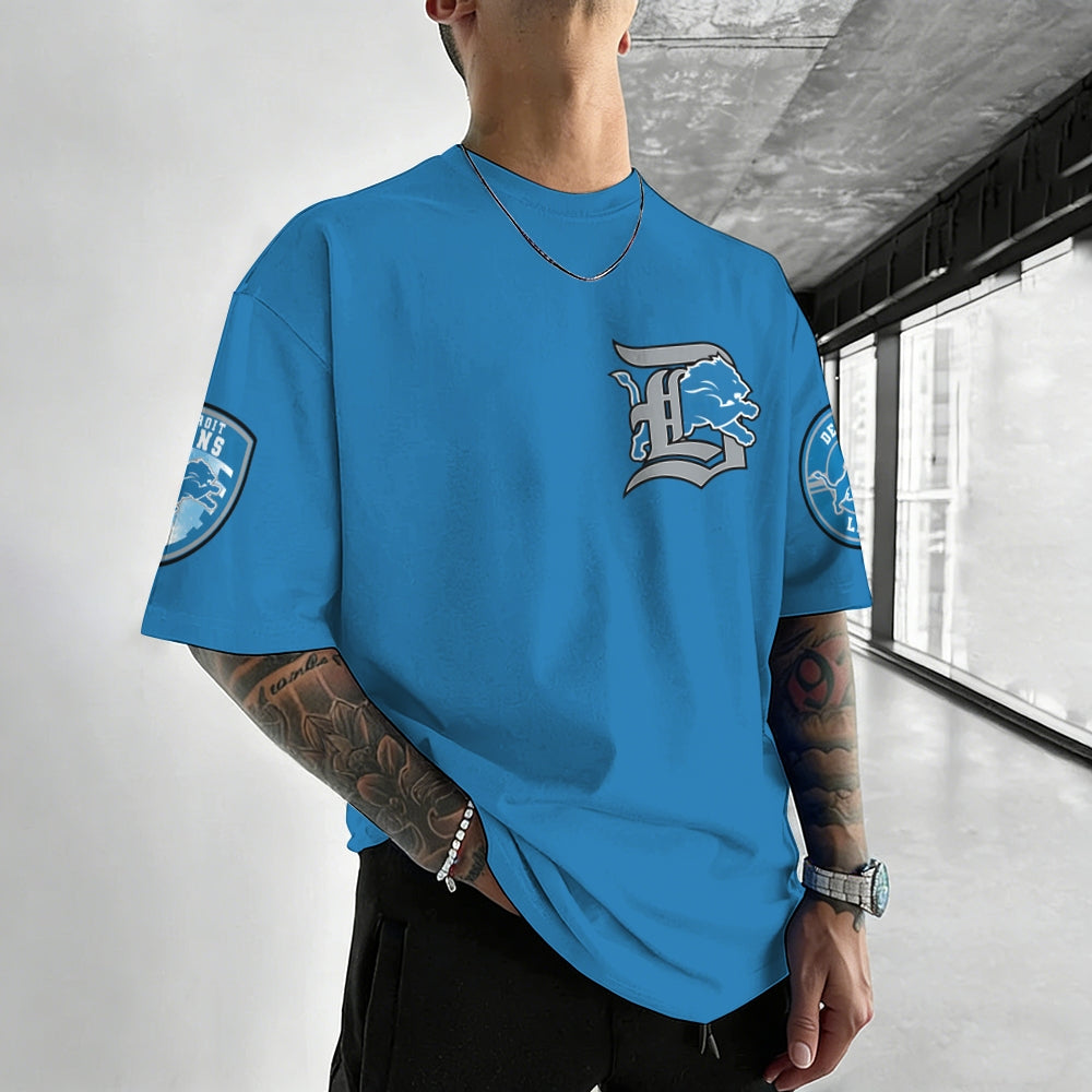 Unisex "Detroit Lions"  Inspired Trendy T-shirt