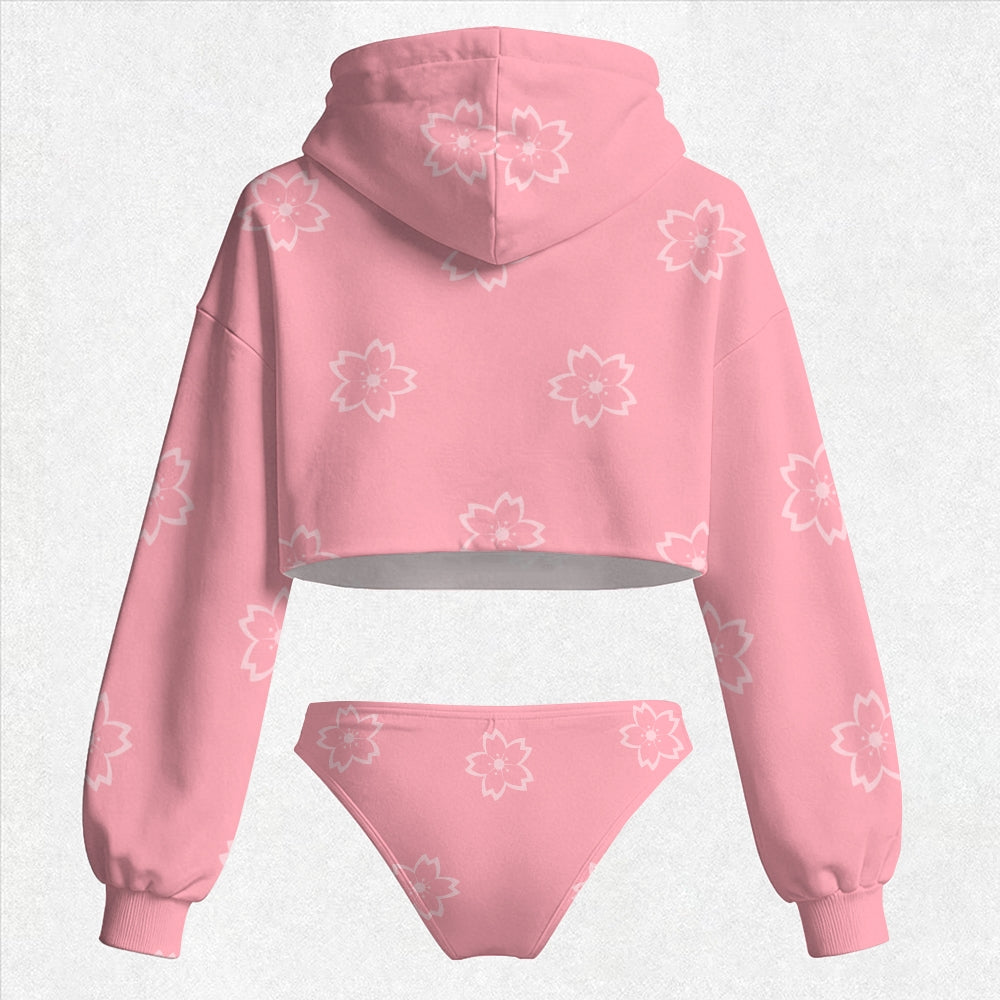 NARUTO Women's Hooded Thicken Suit Set