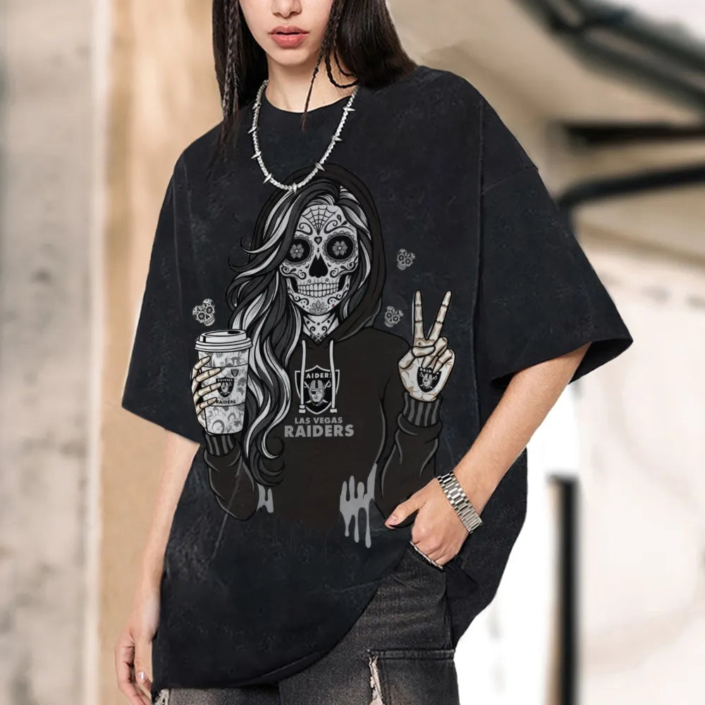 Unisex ¡°Las Vegas Raiders¡± Vintage Washed Tee