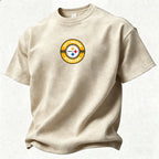 Pittsburgh Steelers Printed Unisex 100% Pure Cotton Washed T-Shirt