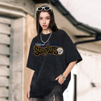 Pittsburgh Steelers Unisex Vintage Washed T-shirt