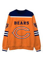 Chicago Bears Ripped Graphic Crewneck Sweatshirt