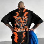 Chicago Bears Distressed Brushstroke Graphic T-Shirt