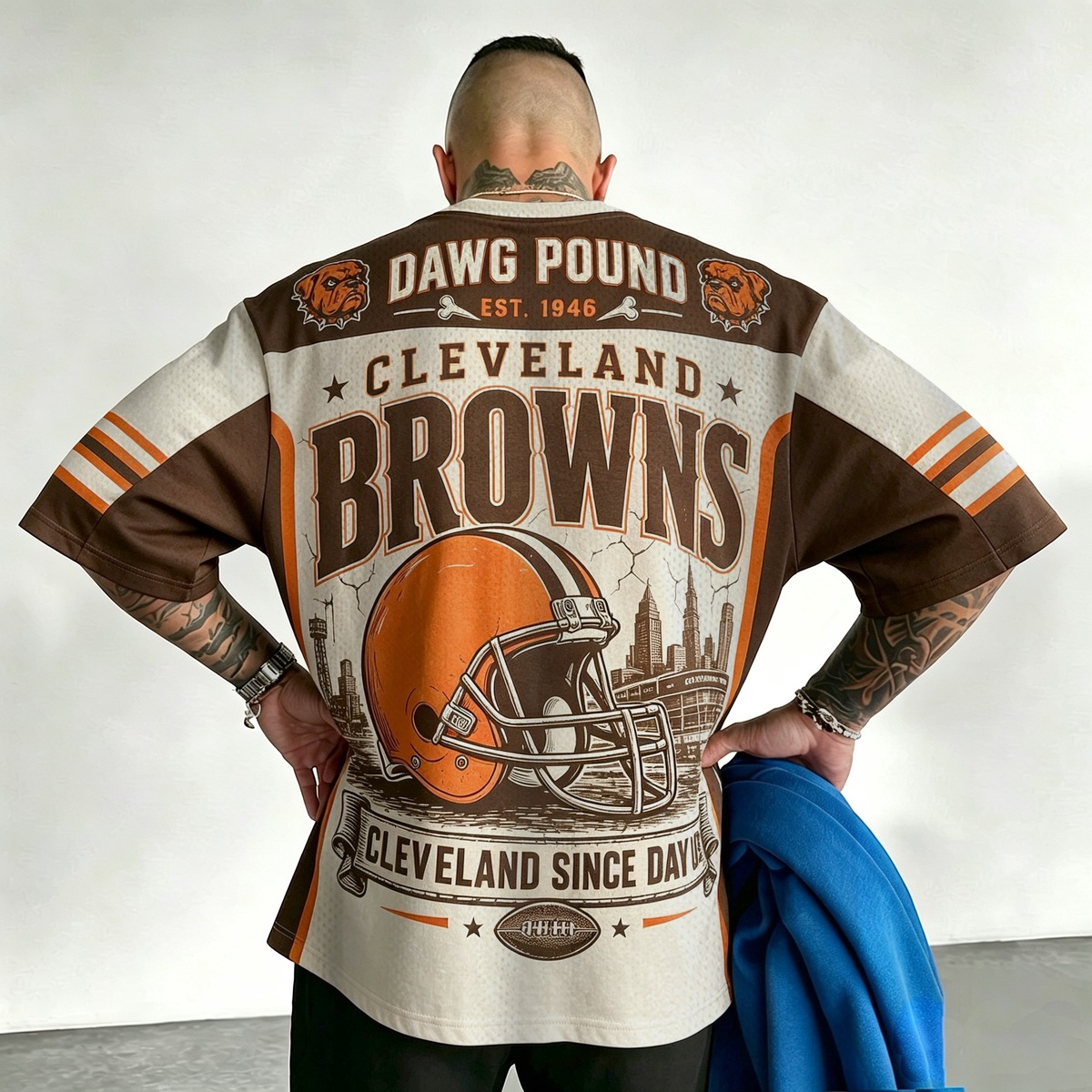 Cleveland Browns Dawg Pound NFL Jersey Shirts Main image