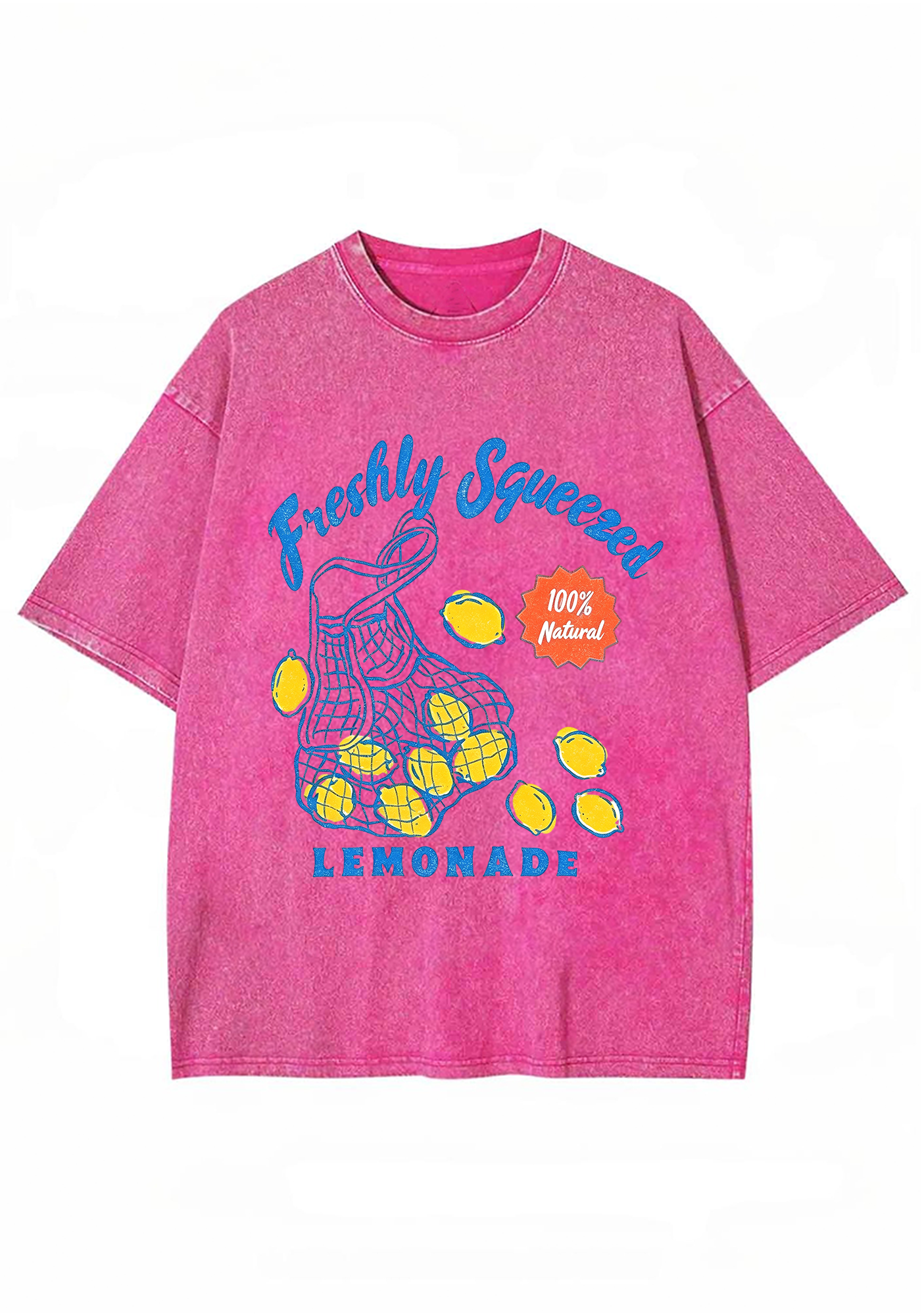 Freshly Squeezed 100% Natural Lemonade Washed Tee Main image
