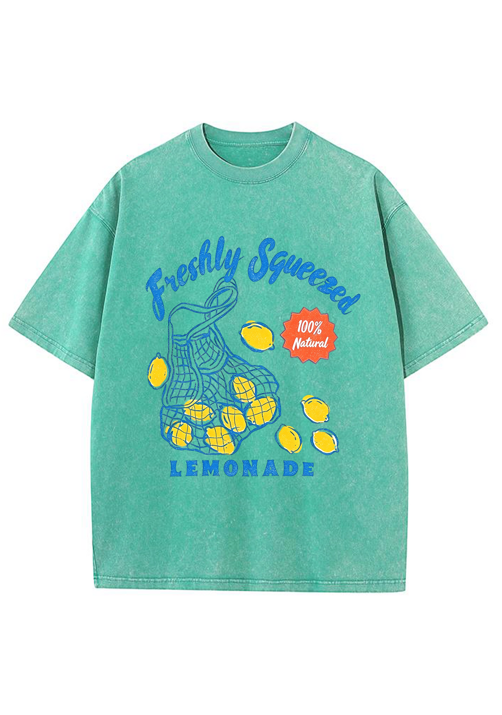 Freshly Squeezed 100% Natural Lemonade Washed Tee