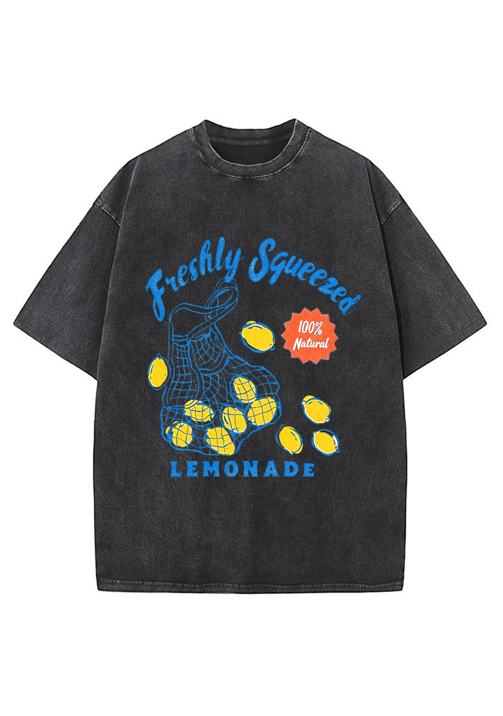 Freshly Squeezed 100% Natural Lemonade Washed Tee