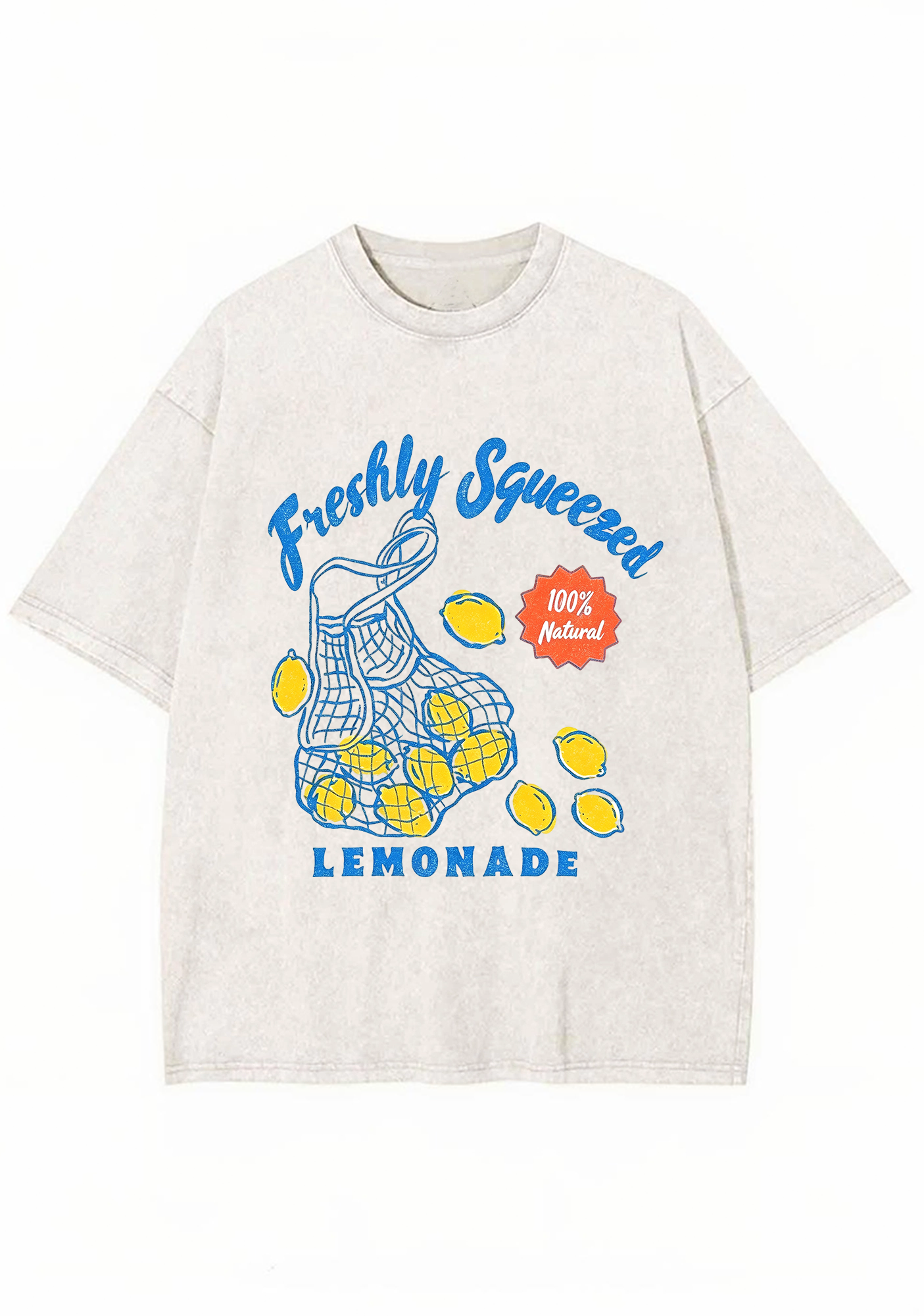 Freshly Squeezed 100% Natural Lemonade Washed Tee Secondary image