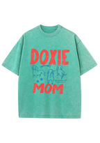 Doxie Mom Washed Tee