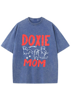 Doxie Mom Washed Tee