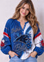 Women’s Buffalo Bills Floral Game Day Fan Long Sleeve Shirt