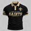 New Orleans Saints Men's Polo Shirt with Print