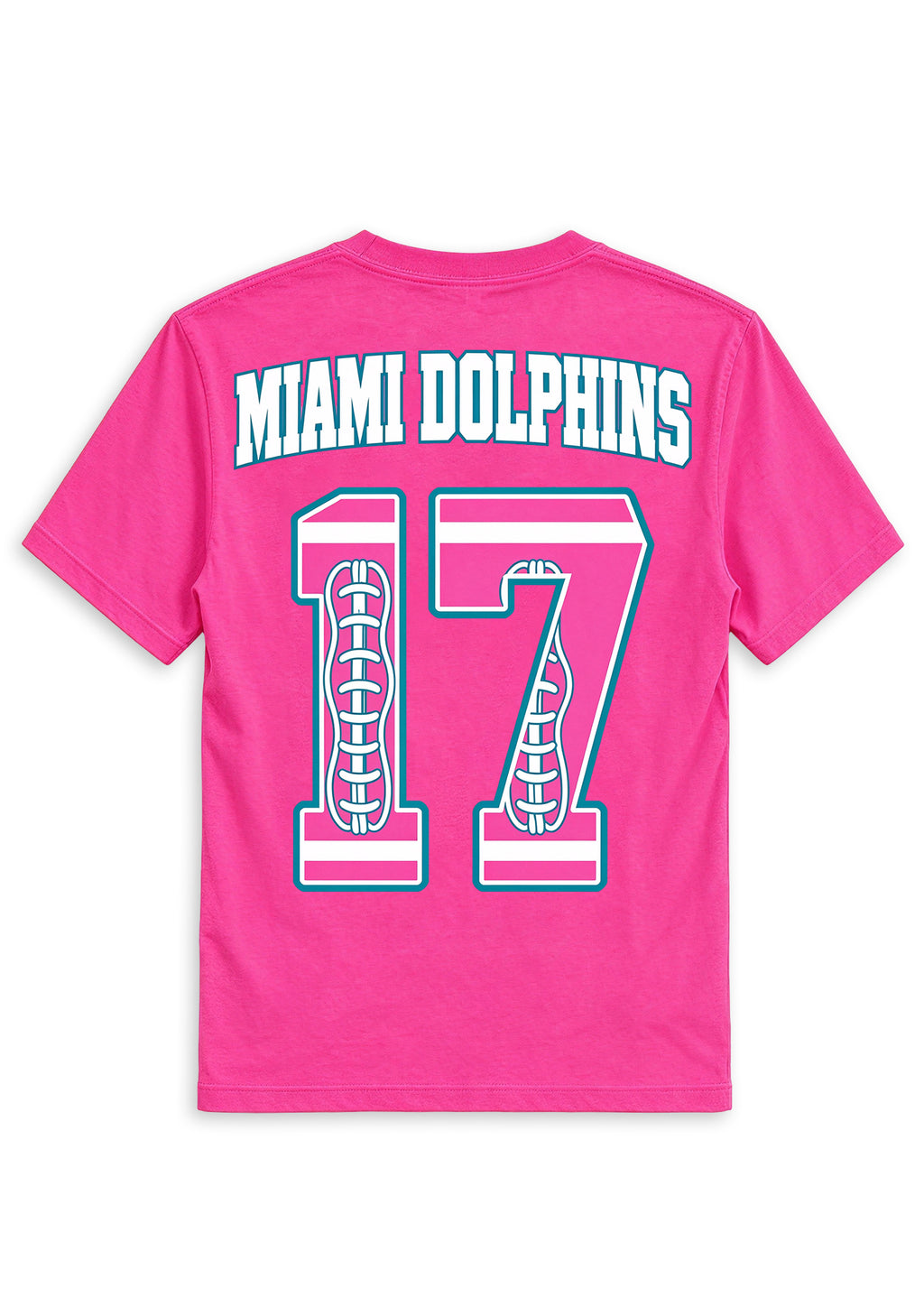 Miami Dolphins Pink Out Tackle Breast Cancer Awareness V-Neck T-Shirt