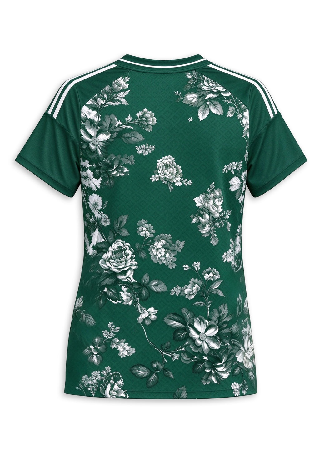 Women's New York Jets Floral V-Neck T-Shirt