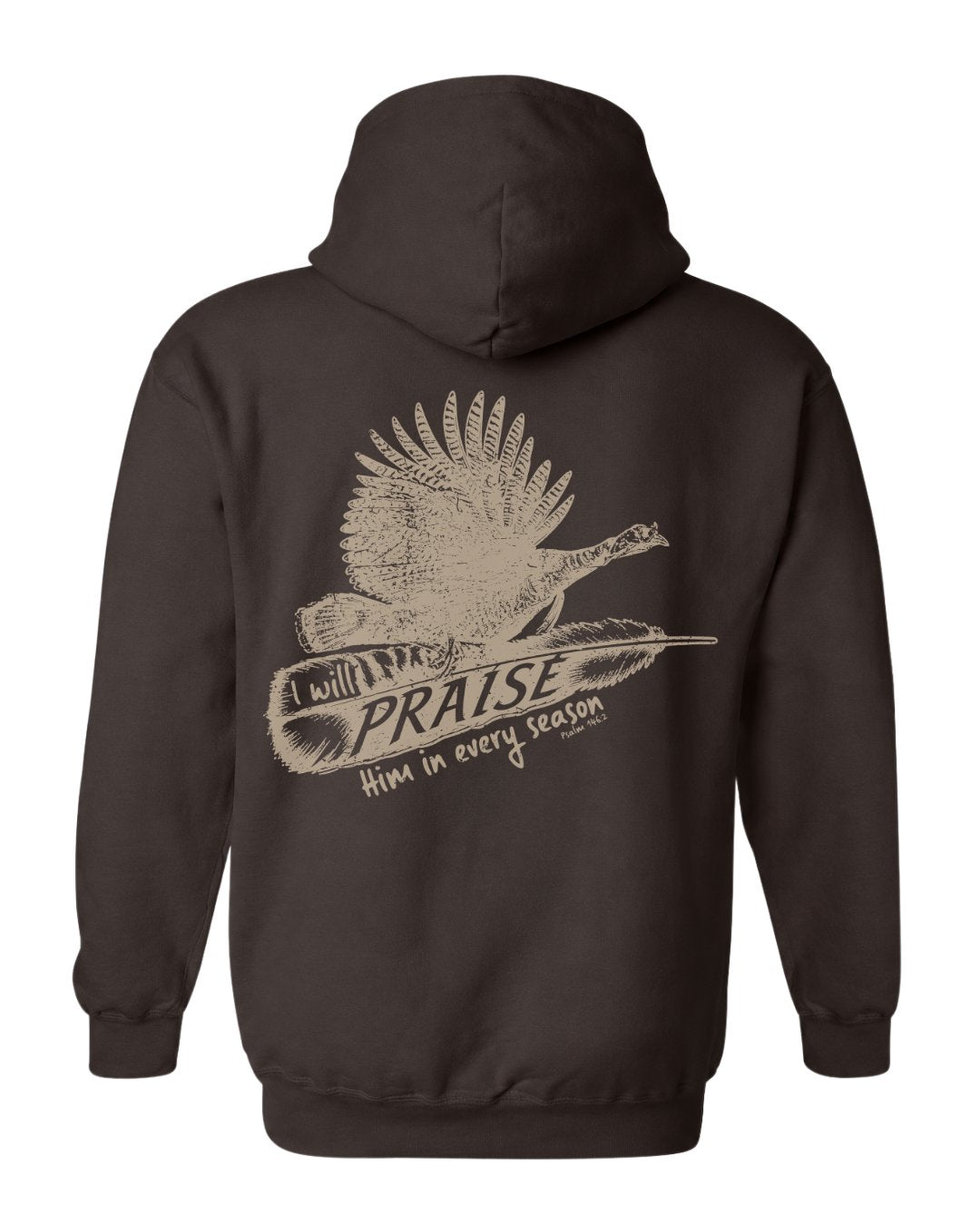 Faith And Turkey Feather Hoodie Main image