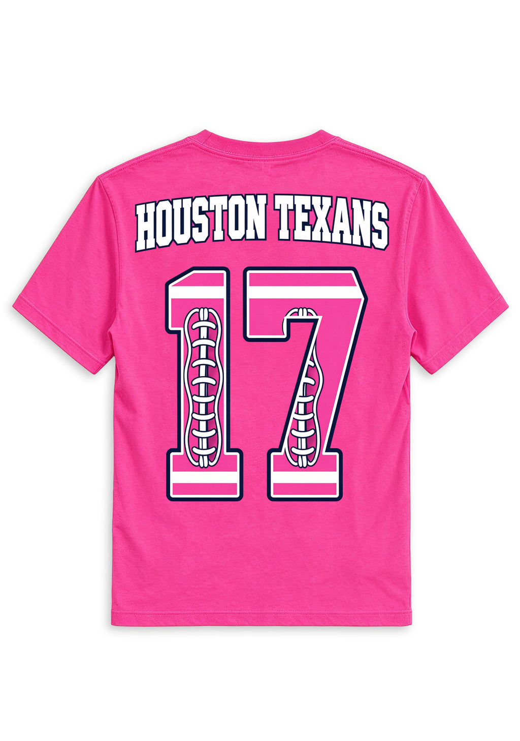 Houston Texans Pink Out Tackle Breast Cancer Awareness V-Neck T-Shirt