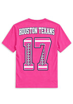 Houston Texans Pink Out Tackle Breast Cancer Awareness V-Neck T-Shirt