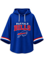 Women’s Buffalo Bills 3/4 Dolman Sleeve Hoodie