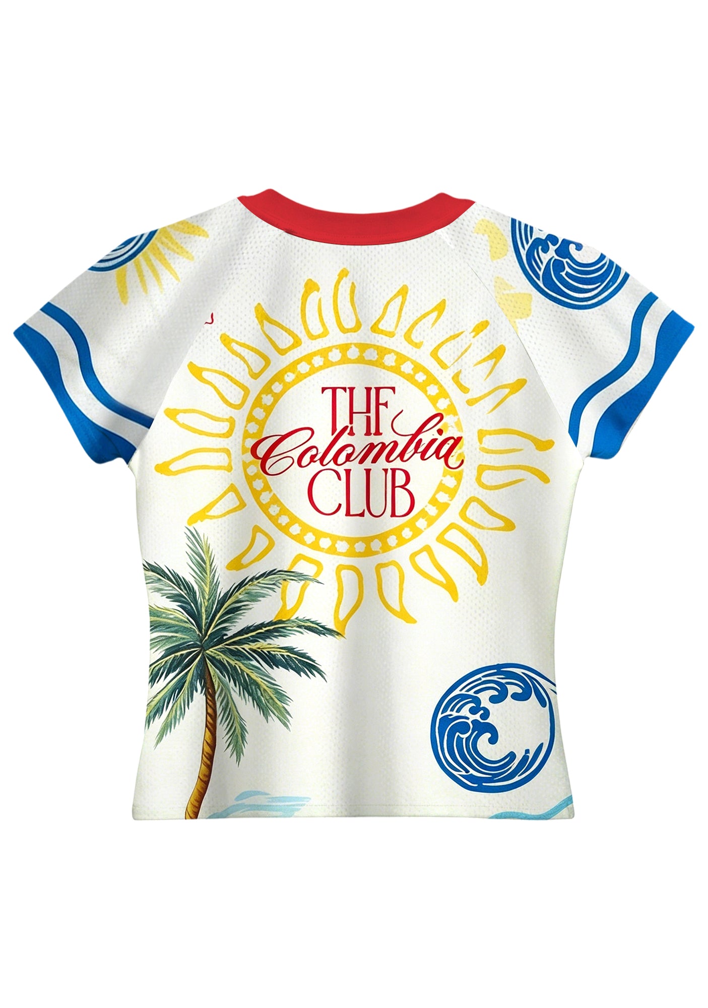 Colombia Stamp Baby Tee Secondary image