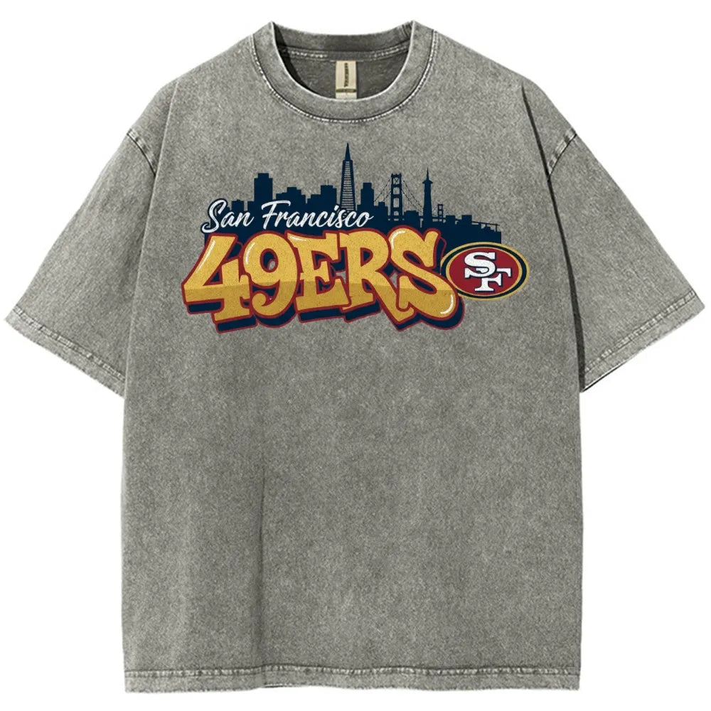San Francisco 49ers Unisex Vintage Washed T-shirt