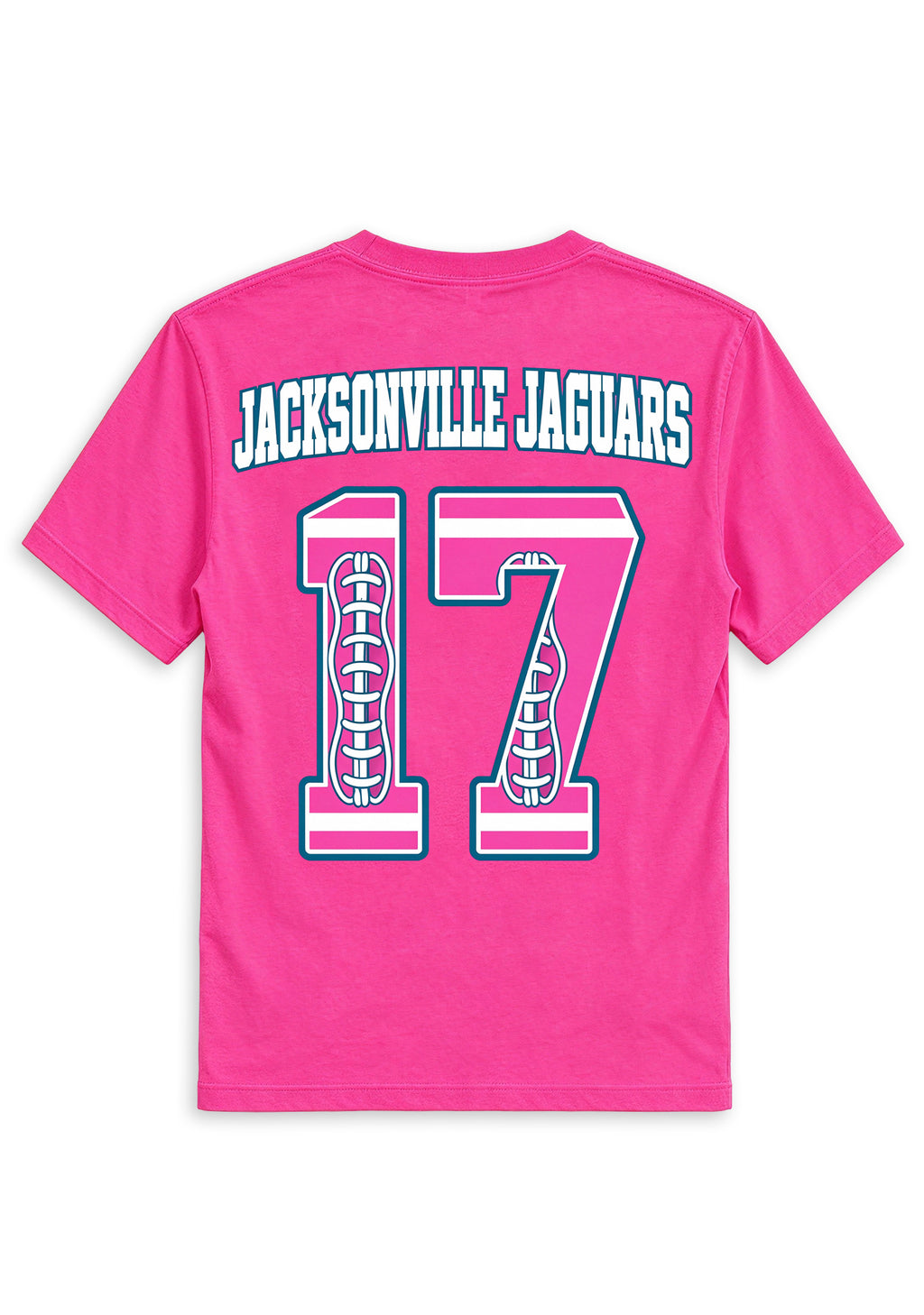 Jacksonville Jaguars Pink Out Tackle Breast Cancer Awareness V-Neck T-Shirt