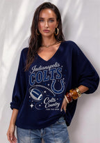Women Indianapolis Colts Long Sleeve Game Day Shirt