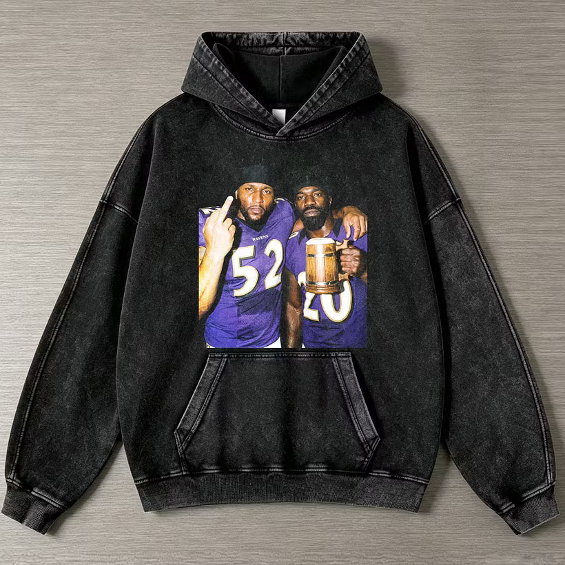 RL52 & ER20 Ravens Football TEE/Hoodie