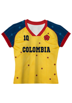 My Colombia #10 Floral Baby Tee