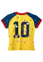 My Colombia #10 Floral Baby Tee