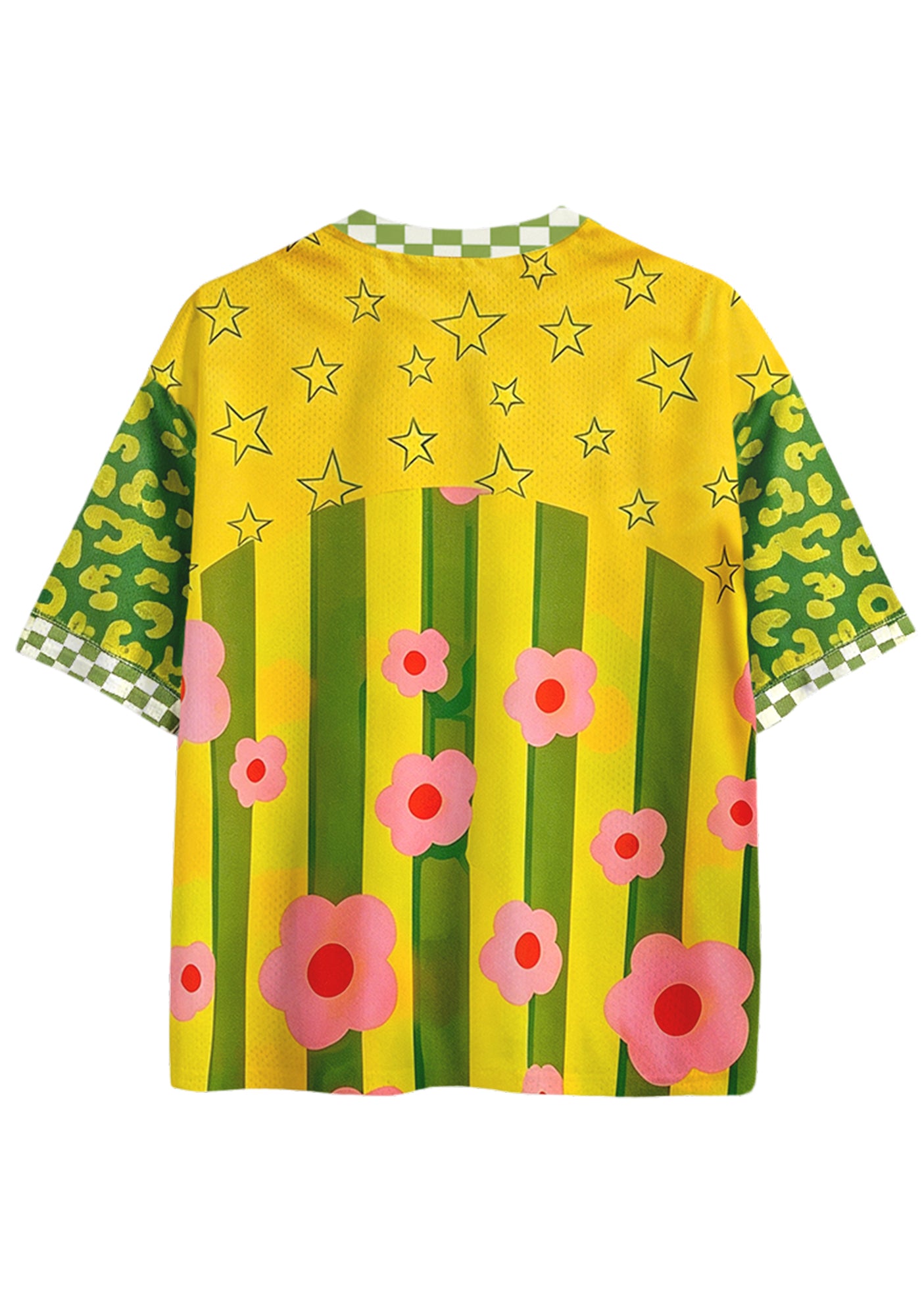 Colombia Retro Floral Star Mesh Jersey Shirts Secondary image