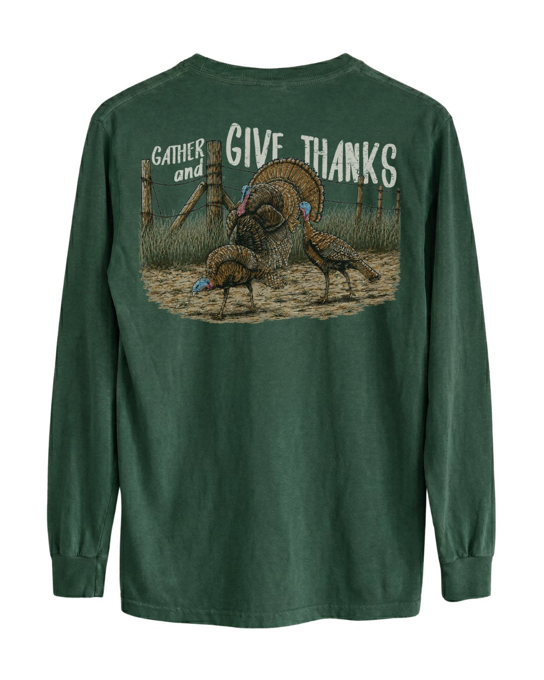 Gather And Give Thanks Long-sleeve Main image